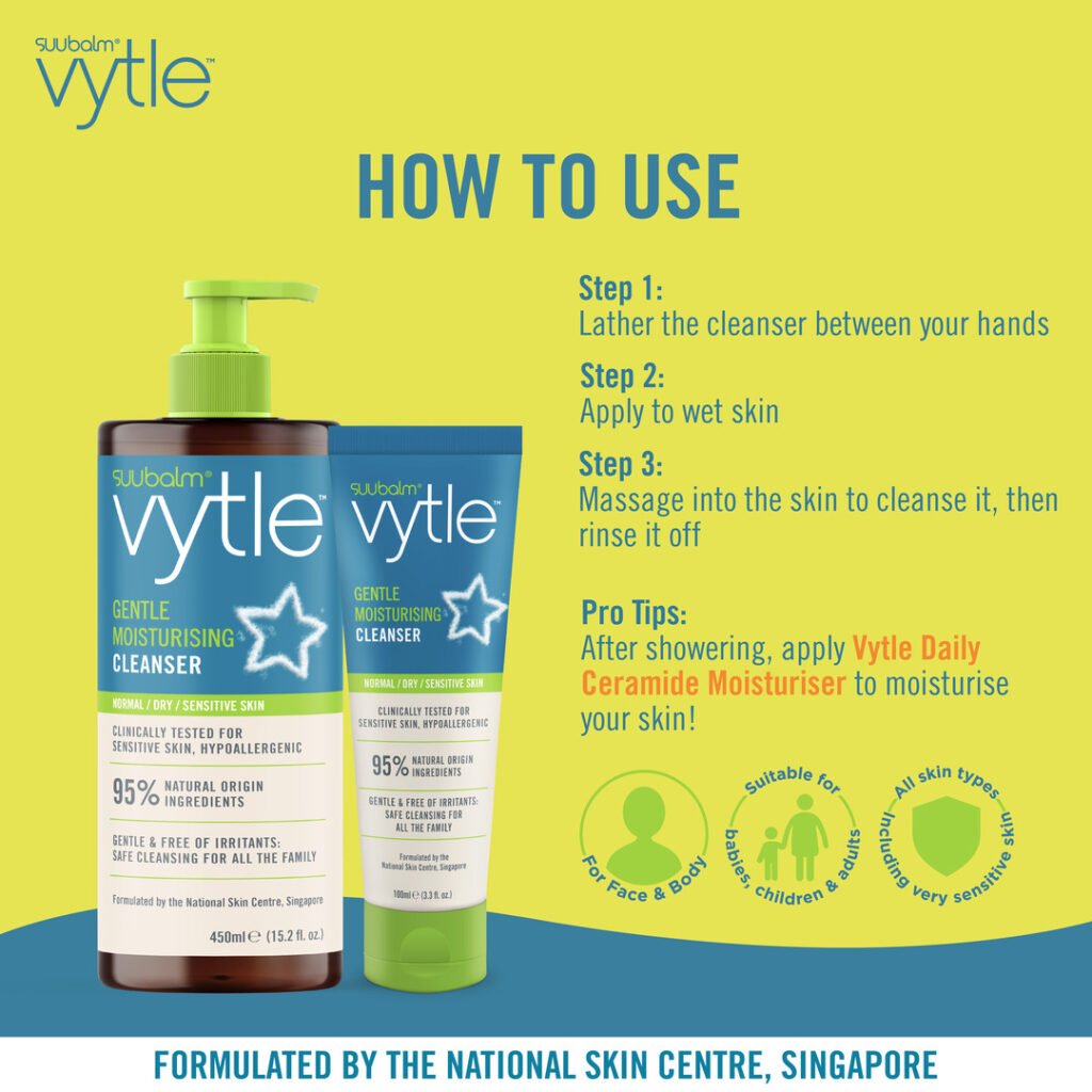 Vytle™ Gentle Moisturising Cleanser